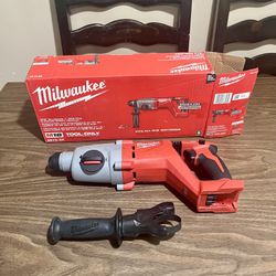 Milwaukee M18 Brushless 1” SDS Plus Rotary Hammer 