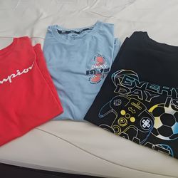 3 SHIRTS FOR YOUTH BOY SIZE XL .........😁😊😍