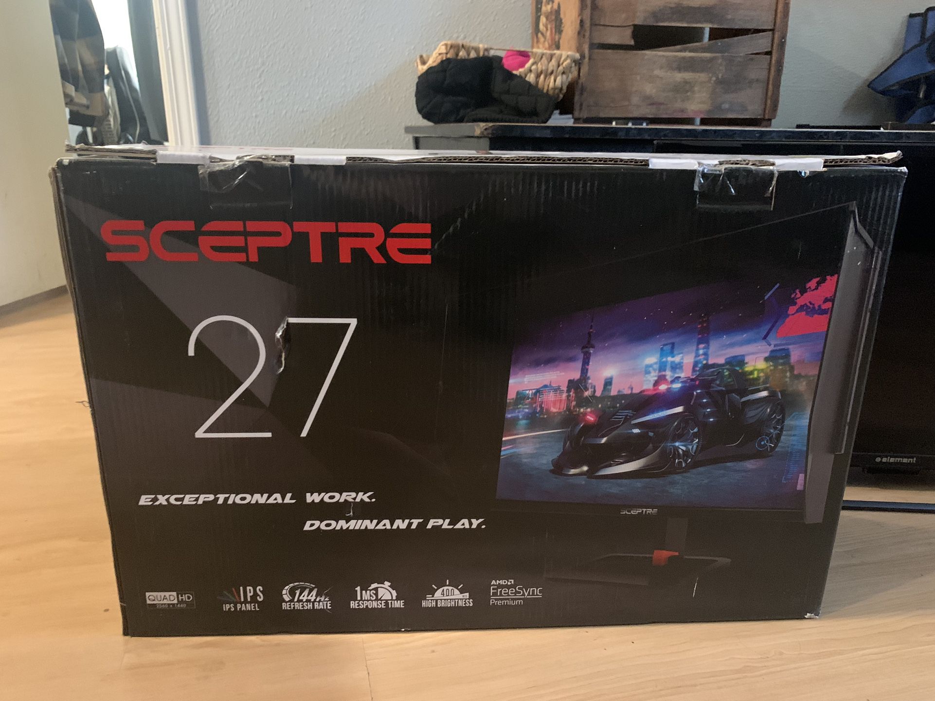 Scepter 27” 2k Monitor Gaming 144hz