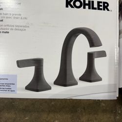 Kohler Riverly Widespread Bathroom Sink Faucet