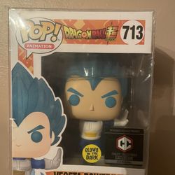 Vegeta Powering Up 