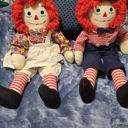 Raggedy Ann & Andy Dolls