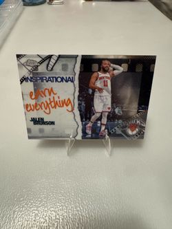 Jalen Brunson Topps Chrome