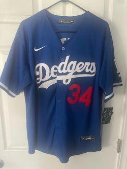 LA Dodgers Fernando Valenzuela #34 jersey size XL