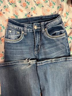 Flared jeans