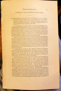 Antique 1908 History of Charleston Chapter see all pics