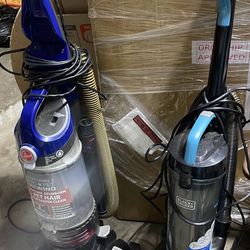 2 vacuums 