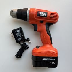BLACK+DECKER 12V Cordless Drill – GCO1200C, 3/8" Chuck (Pre-Owned)