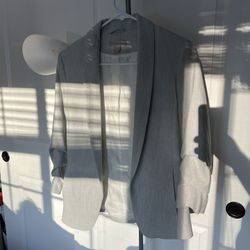 H&M White Blazer 