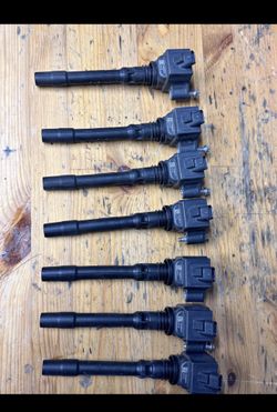 BMW Ignition Coils From 2021 BMW X6 M Competition (F96), V8 S63 engine.