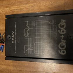 Sony Power Amplifier