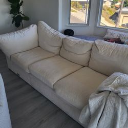 Free Down Feather Couch. One Couch Section Only. 