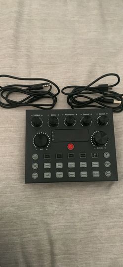 Sound Mixer with Effects Buttons