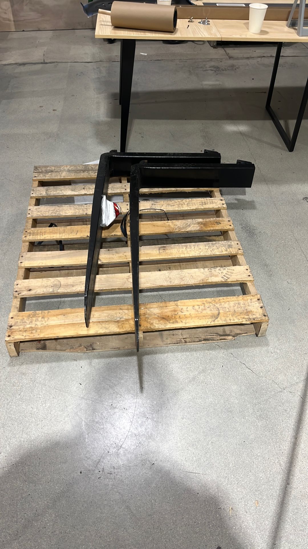 Class 3 Forklift Forks 44in Long X 5in Wide