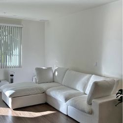 White Cloud Couch Sectional