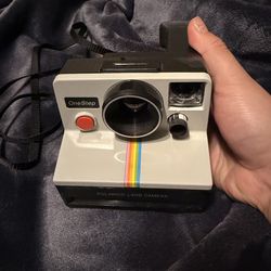 Vintage Polaroid Onestep Sx-70 rainbow instant camera