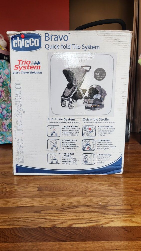 Chicco Bravo Quick-fold Trio System