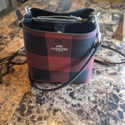 Coach minnie town bucket bag