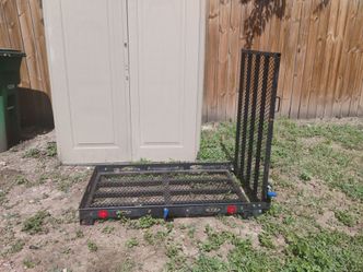 Wheelchair cargo ramp