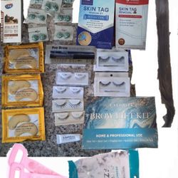 Bath And Beauty & Cosmetics Bundle Lot