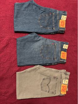 Men’s Levi’s 501-541-565 Size 34x30 New $30 Each