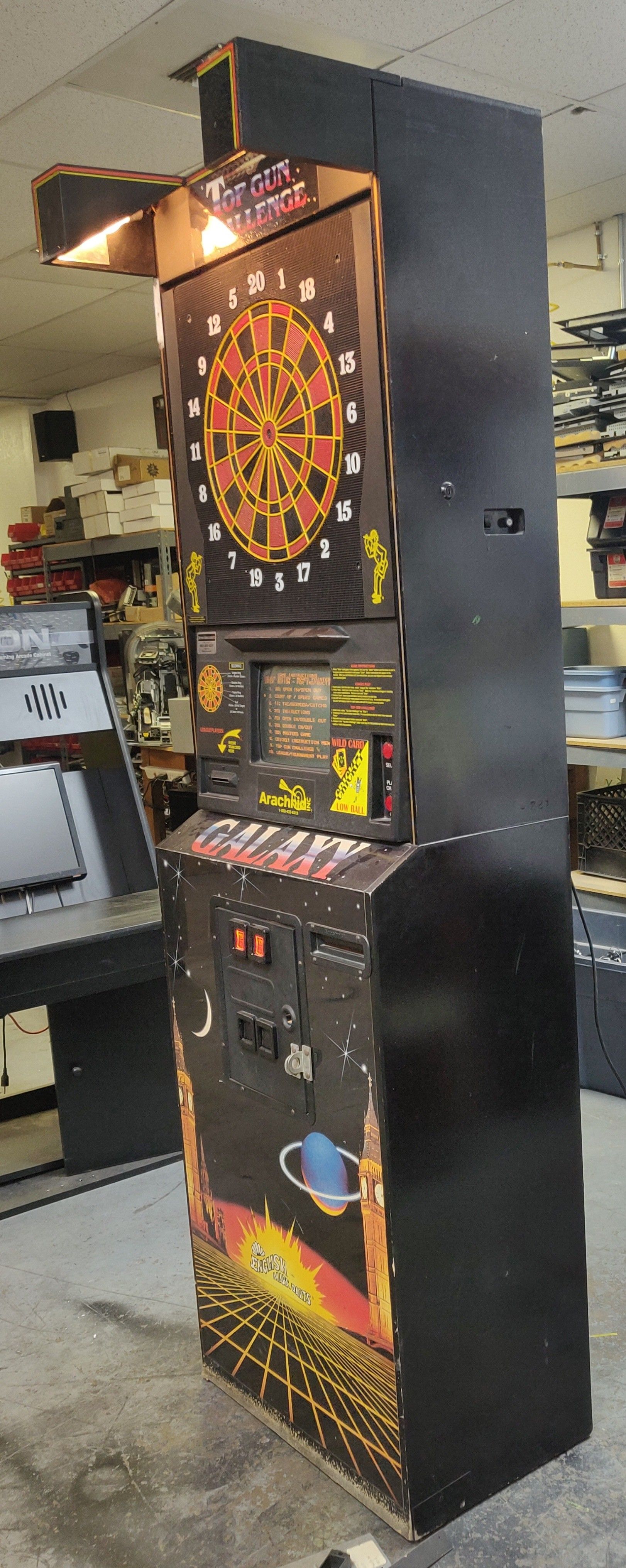 Arachnid Galaxy Commercial CoinOp Dartboard for Sale in Phoenix, AZ