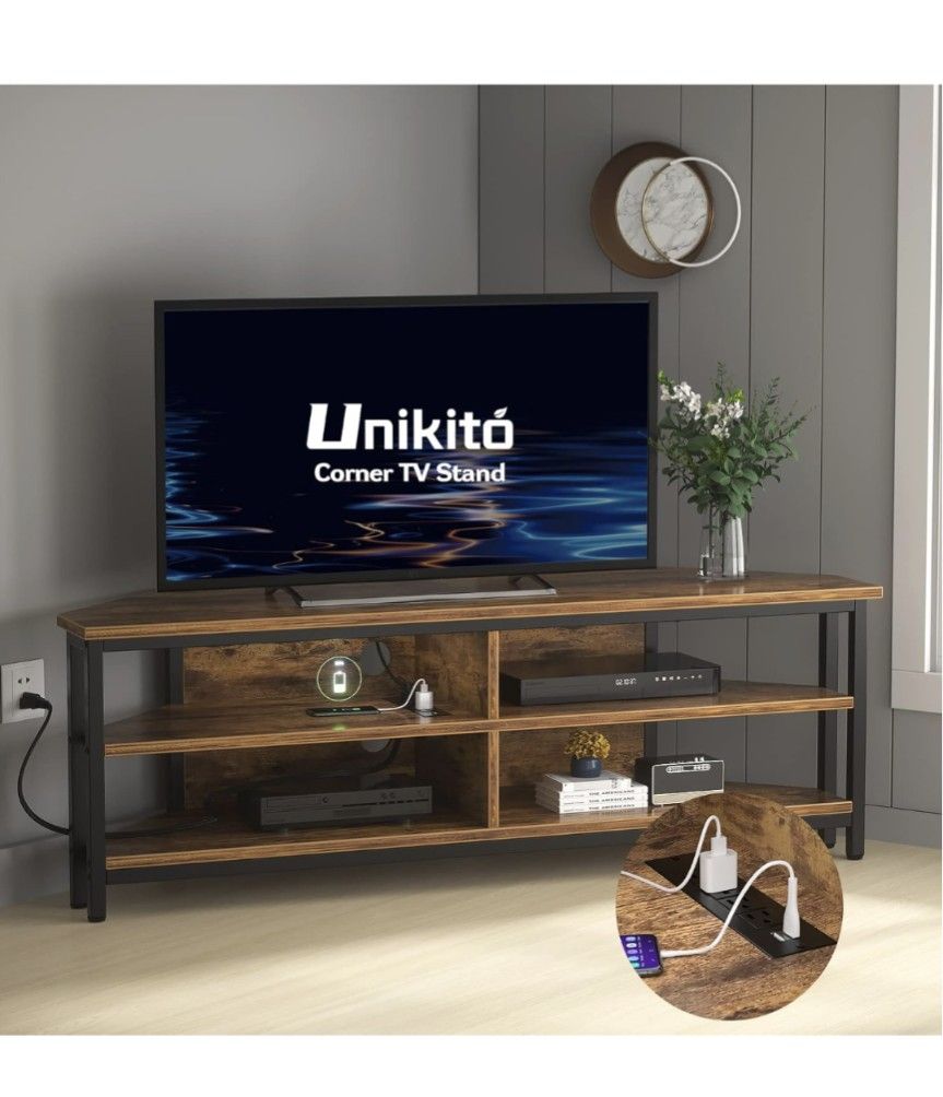 55" Corner TV Stand