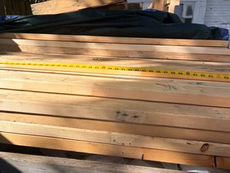Bundle of 100 Used Pine 2x4 Lumber Boards (71"-76")