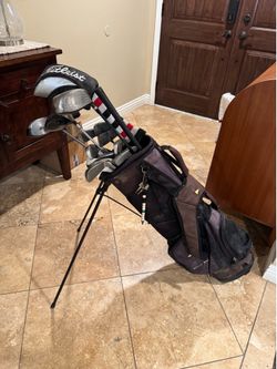 13-Piece Men’s Mixed Golf Club Set with Stand Bag