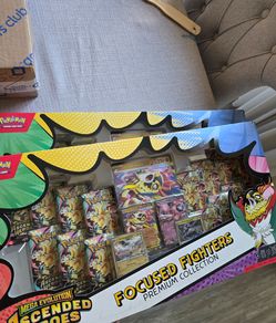 Ascended heroes focused fighters pokemon collection box