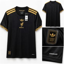 Mexico black gold shirt