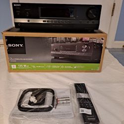 SONY 2 CH Stereo/FM-AM Receiver "New/Open Box