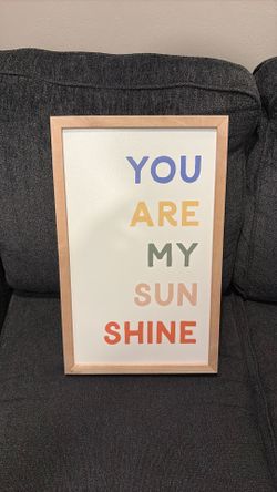 Wall Art - You are my sunshine