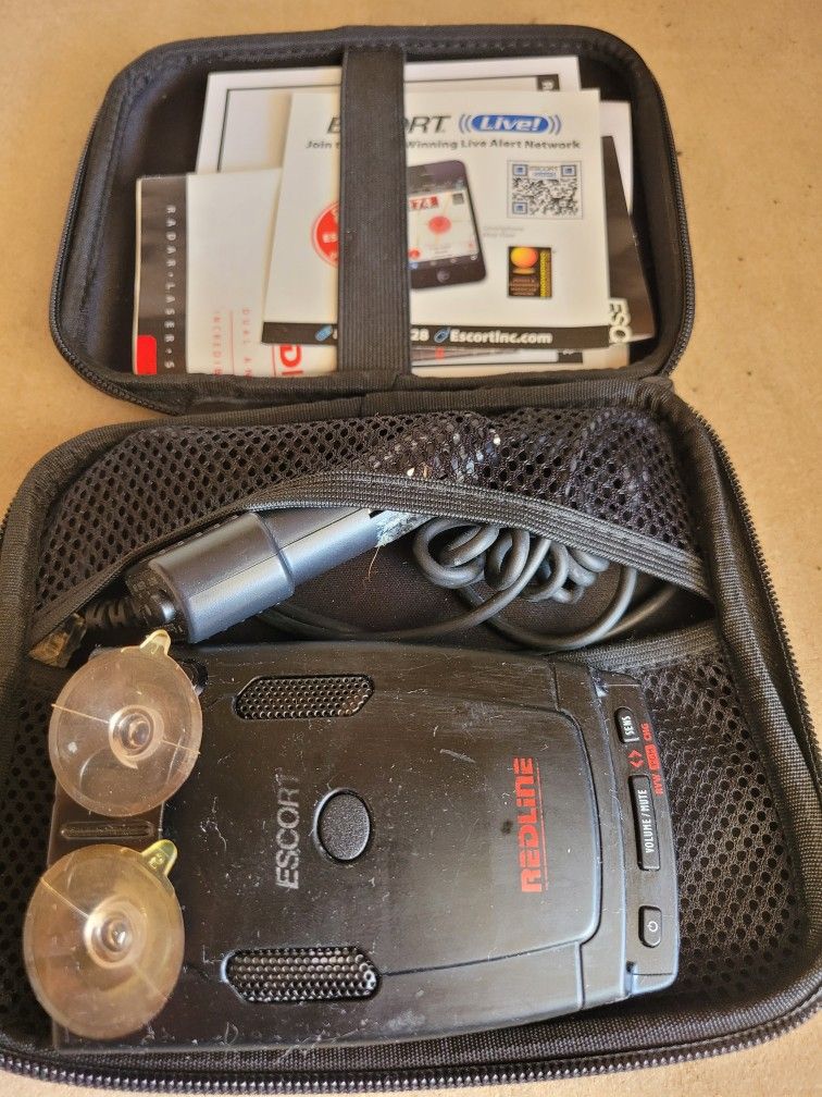 Escort Redline Radar Detector Qklem3