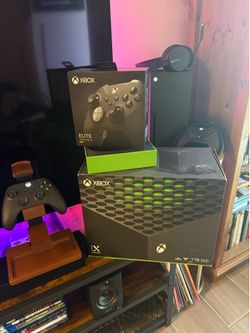 Xbox Series X Full Bundle + Elite Series 2 controller + Wireless Headset