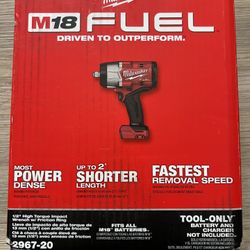 Milwaukee M18 FUEL 18V Lithium-Ion Brushless Cordless 1/2 in. Impact Wrench with Friction Ring (Tool-Only