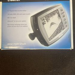 Garmin’s Fish finder 