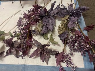 Gorgeous Christmas decoration purple color