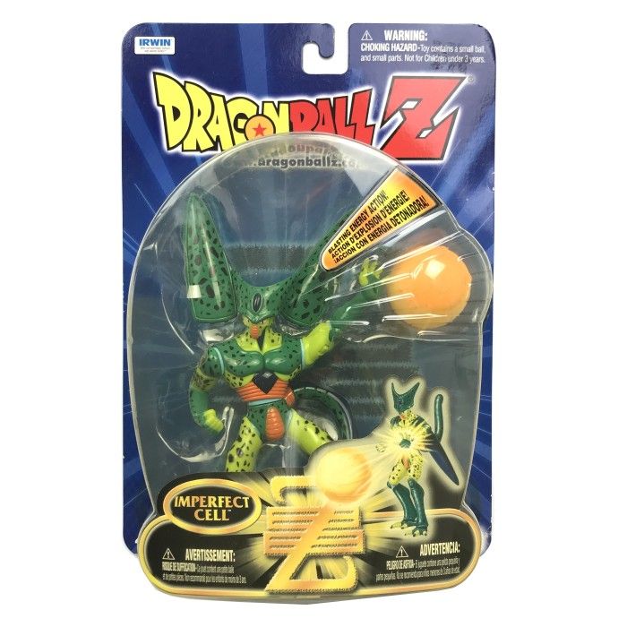 Imperfect Cell Blasting Energy Action DBZ Figure Irwin Dragon Ball Z 2000