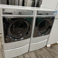 Kenmore Elite Washer And Dryer Set Electric XL Mega Capacity 