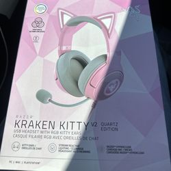 Razer Kraken Kitty V2 Quartz Edition Headset