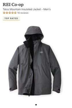 REI Talus Mountain Insulated Jacket , XL , Brand New
