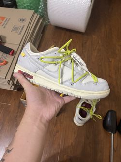 Off White Dunk Low Lot 8 Size 9.5 OG ALL