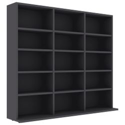 Gray Chipboard Cabinet