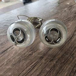 Clear APPLE Pro Speakers 