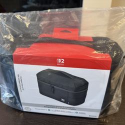 HORI Compact Carry All (Black) Travel Bag for Nintendo Switch 2 - Officially Licensed by Nintendo