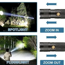 Flashlight Power Bank Spotlight 