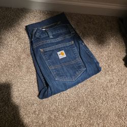 32x30 Carhartt FR Jeans Blue