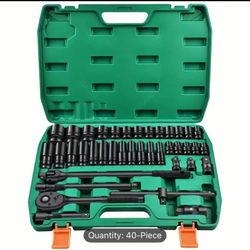 1/2" Heavy-Duty Impact Socket Set,
