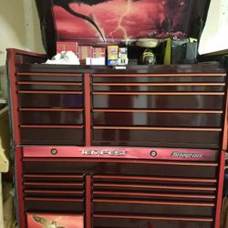 Snap On Tool Box With Tools 